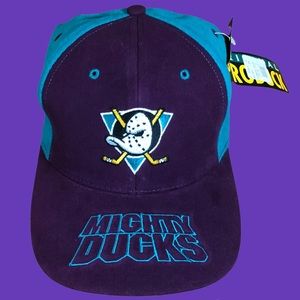 Vintage PRODUCK Mighty Ducks Snapback EXCLUSIVE for Mighty Ducks of Anaheim Hat